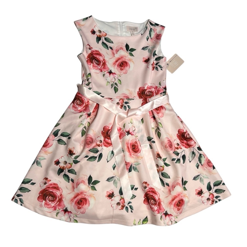 New Cream Pleated‎ A-Line Dress for Wedding Guest